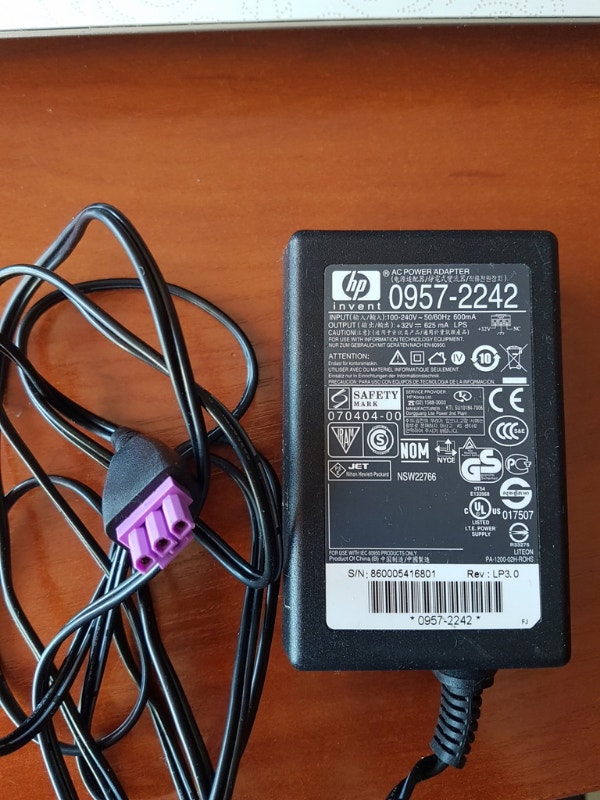HP Power Adapter 0957-2242 for HP Printers