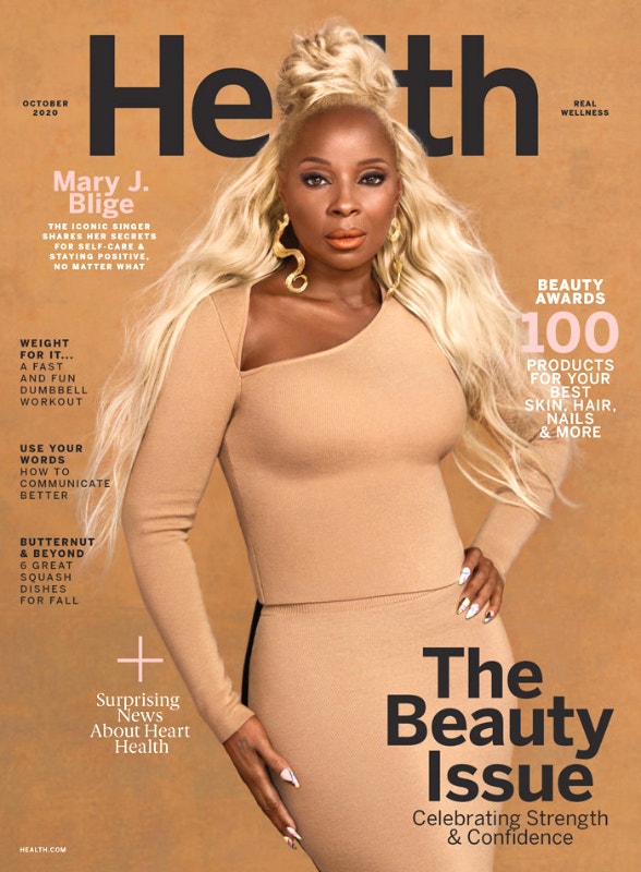 Health Magazine October 2020 Mary J. Blige THE BEAUTY ISSUE