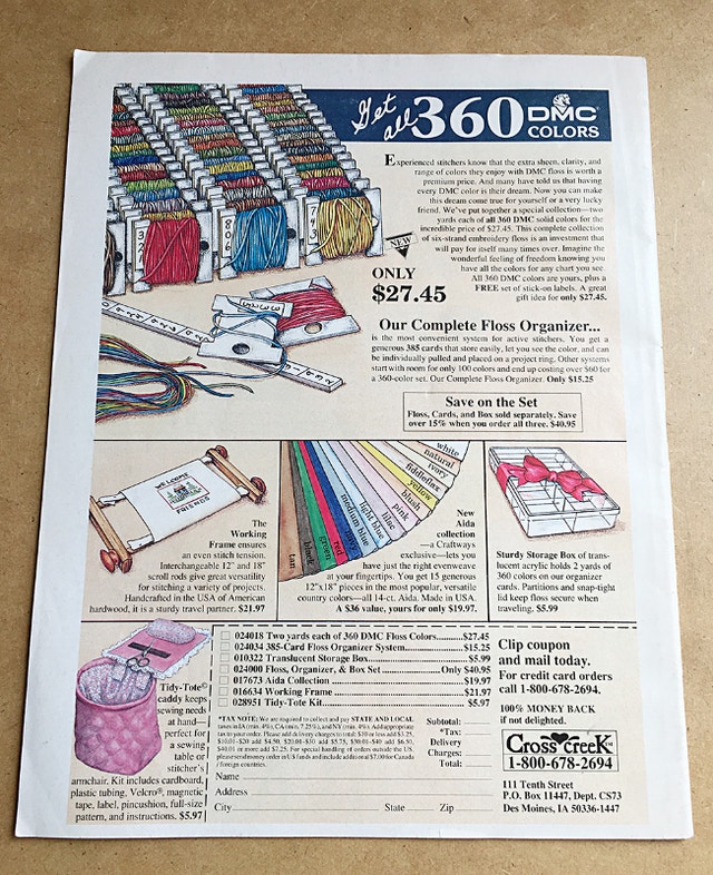 Vintage Cross Stitch & Country Crafts Magazines - photo 4