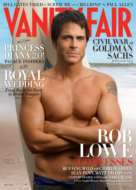 Vanity Fair May 2011 Rob Lowe Cover Magazine