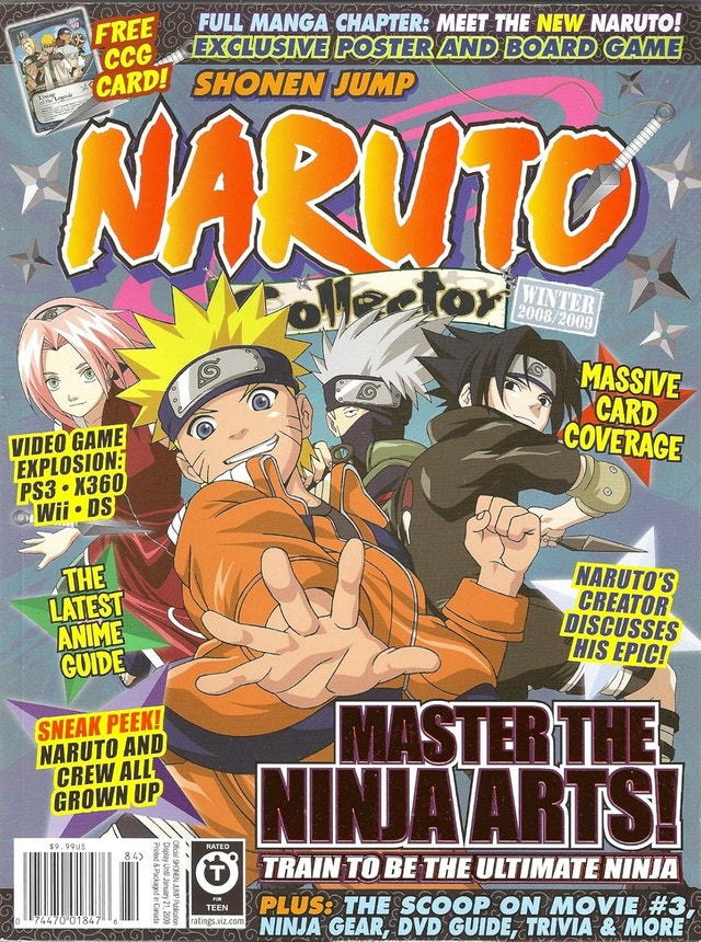 Naruto Collector Magazine Winter 2008/2009