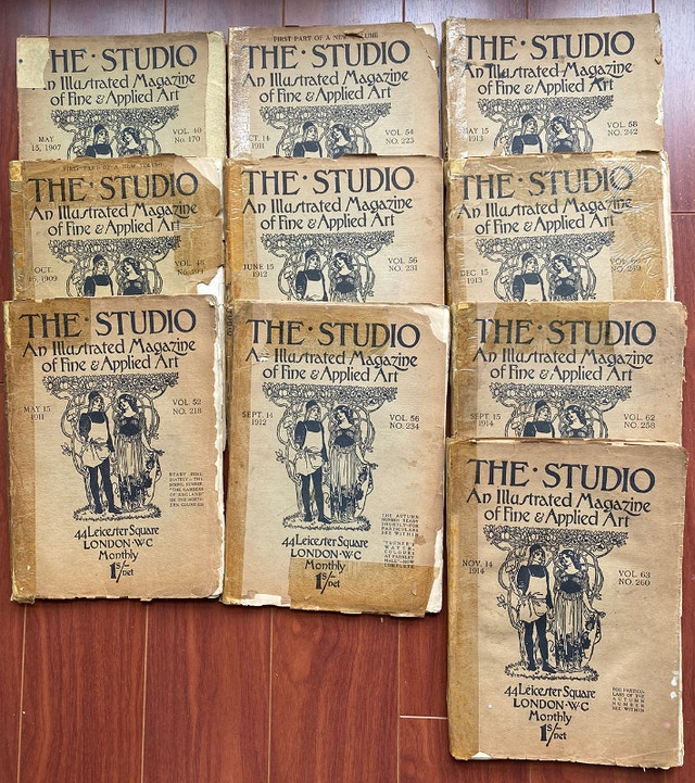 The Illustrated Studio Magazine of Fine & Applied Art 1907-1914