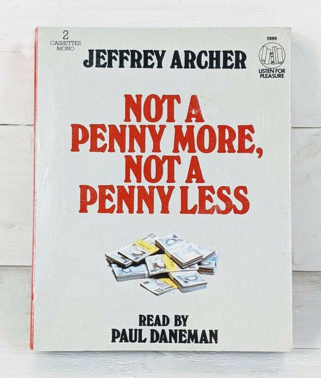 Not a Penny More, Not a Penny Less by Jeffrey Archer Audio book