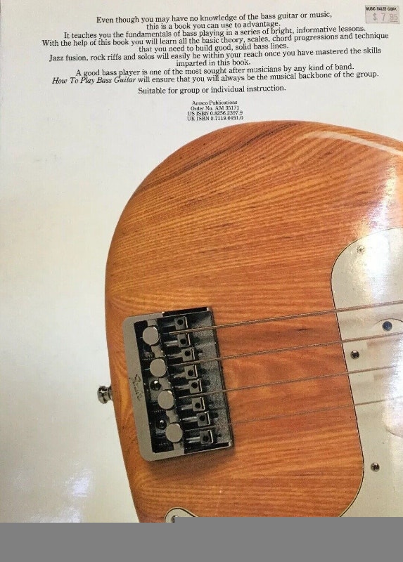How to Play Bass Guitar by Arnie Berle (1992) - photo 2
