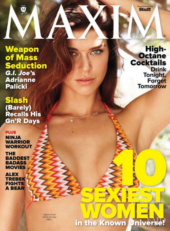 Maxim USA Magazine ADRIANNE PALICKI 10 Sexiest Women