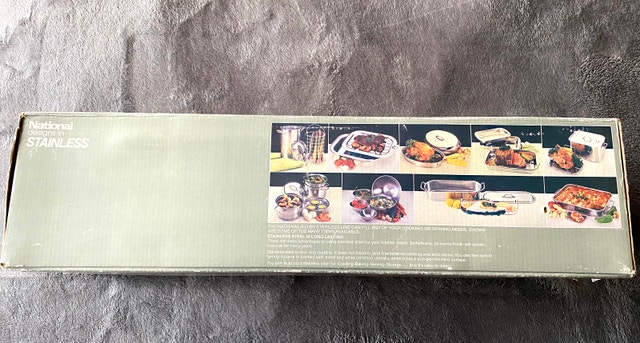 Vintage 18" Stainless Steel Fish Poacher Broiler - photo 2