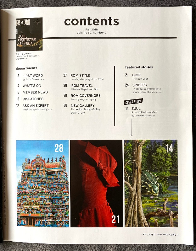 ROM Royal Ontario Museum Magazine Back Issues 2012-2018 - photo 5