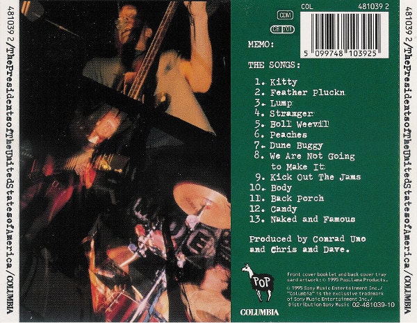 Music CDs: The Bosstones, Cornershop, The Presidents of USA - photo 2