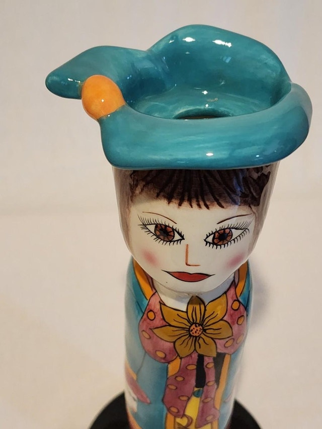 Bella Casa Susan Paley "Ellen" Vases Candlestick Pair - photo 2
