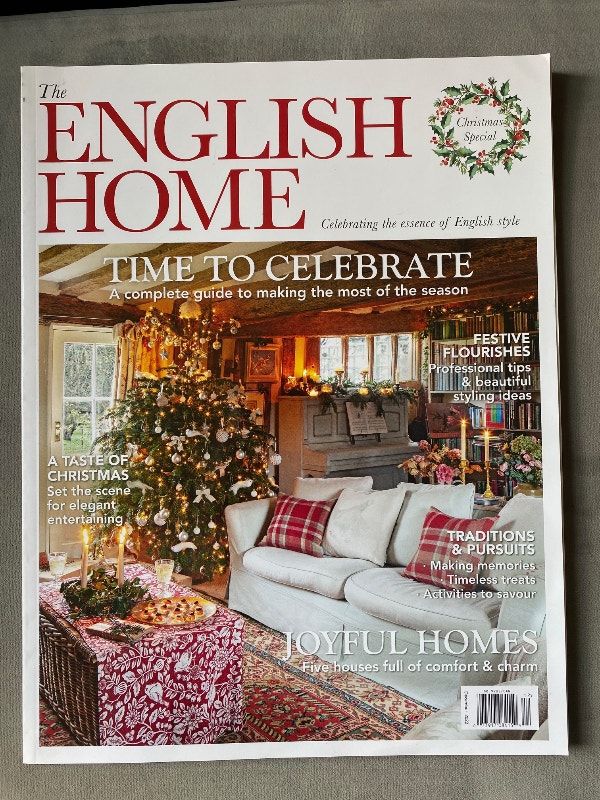The English Home Magazines Past Issues Dec. 22, June & Dec. 23