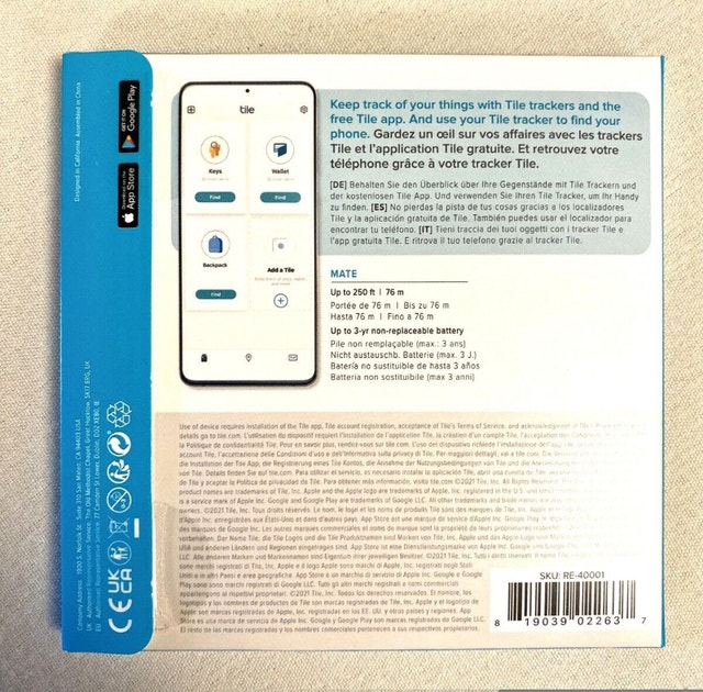 2 Tile Mate 2021 Bluetooth Trackers - photo 2