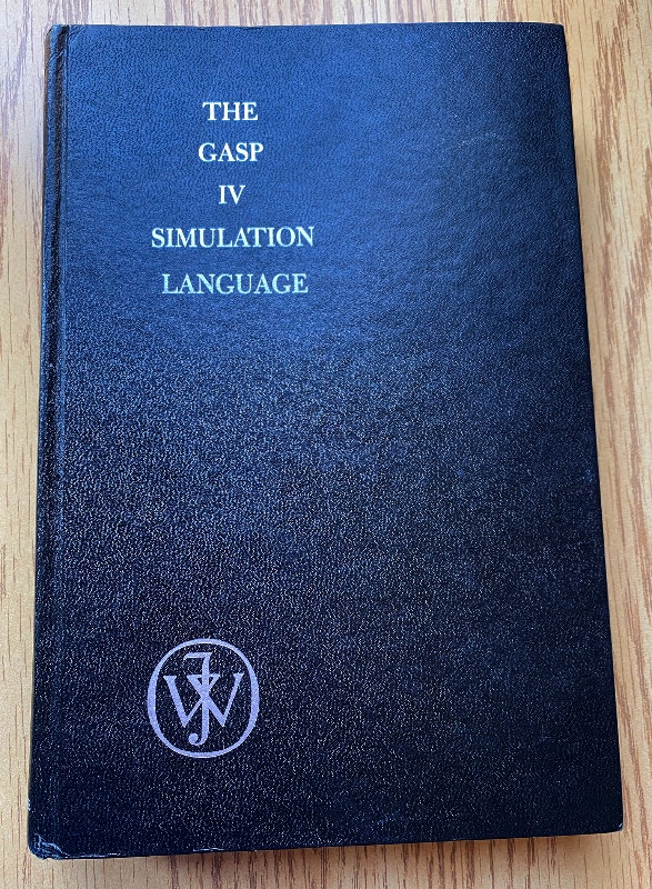 GASP IV Simulation Language hardcover by A. Alan, B. Pritsker