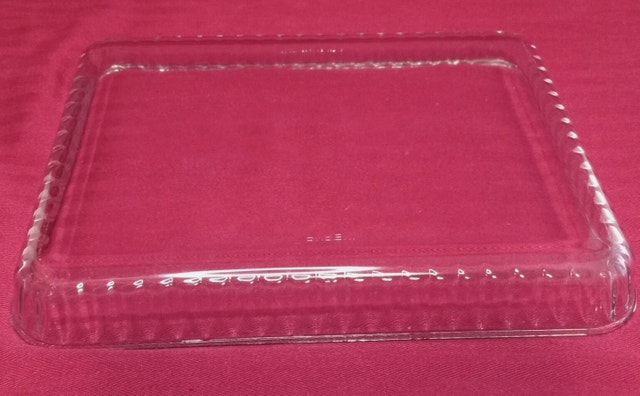 Vintage French PYREX Baking Dish 857 G Fluted Glass 30cm - photo 2