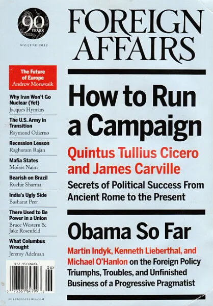 Foreign Affairs Magazine May/June 2012