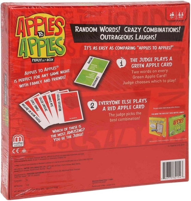 Mattel Apples to Apples Party in A Box Board Game 2015 - photo 2
