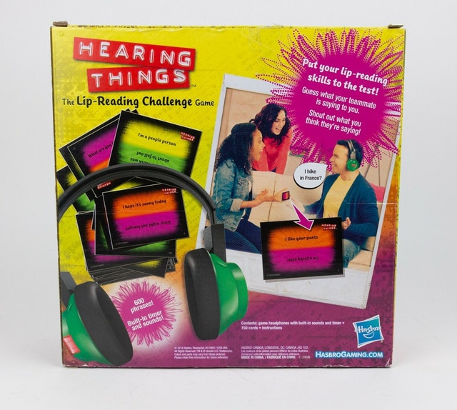 Hasbro Hearing Things: Lip-Reading Challenge Game - photo 2
