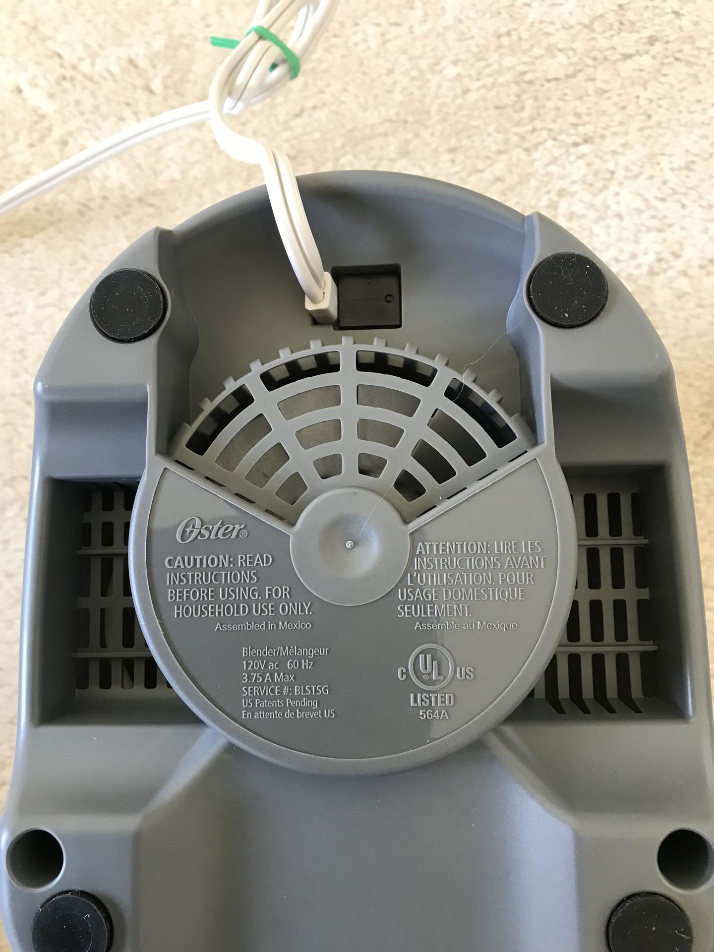 OSTER DURABLAST CLASSIC BLENDER - photo 5