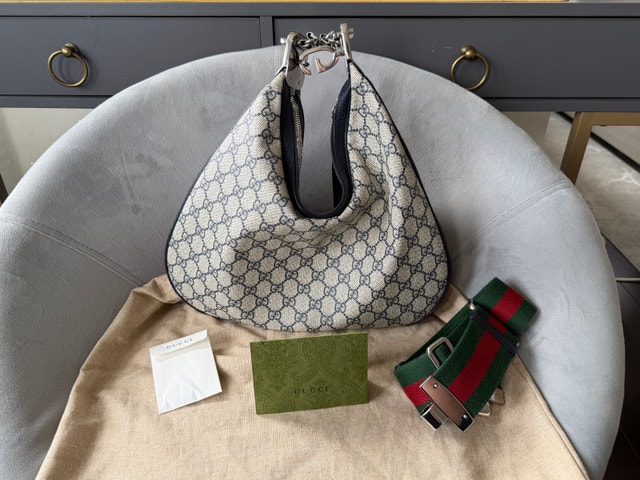 REDUCED! Gucci Attaché Shoulder Bag- MUST SEE!!