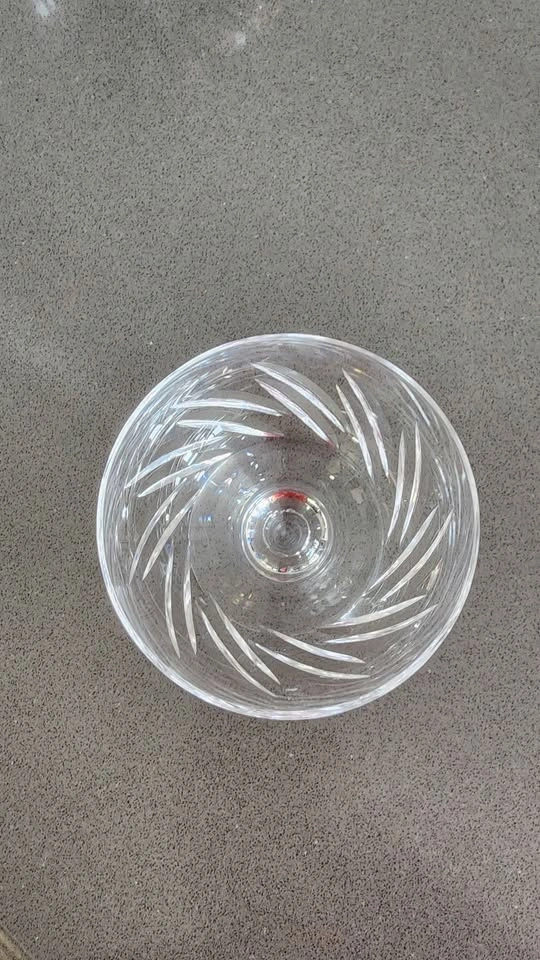 Vintage Crystal Sorbet Glasses (3) - photo 3