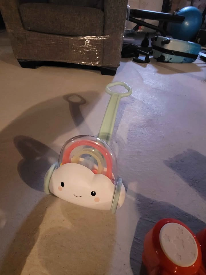 Skip Hop Silver Lining Cloud Rainbow Push Toy - photo 2