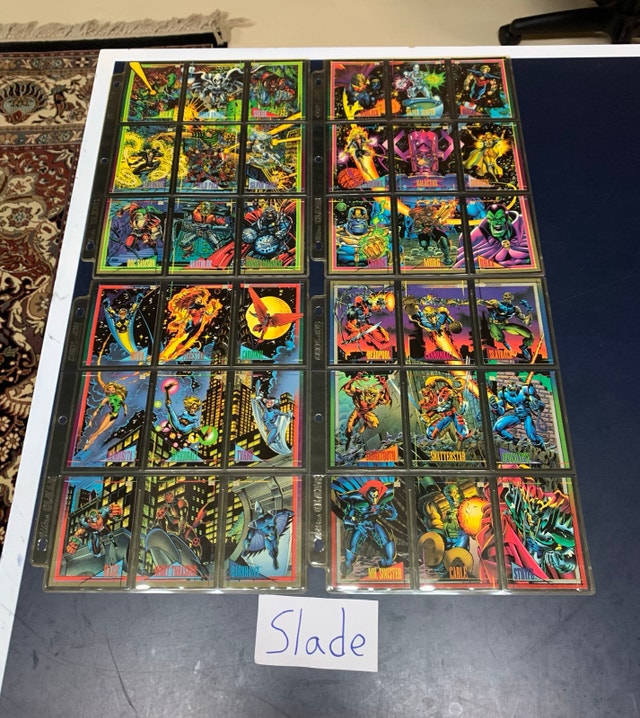 1993 Skybox Marvel Universe Series 4 Cards Complete Set 1-180