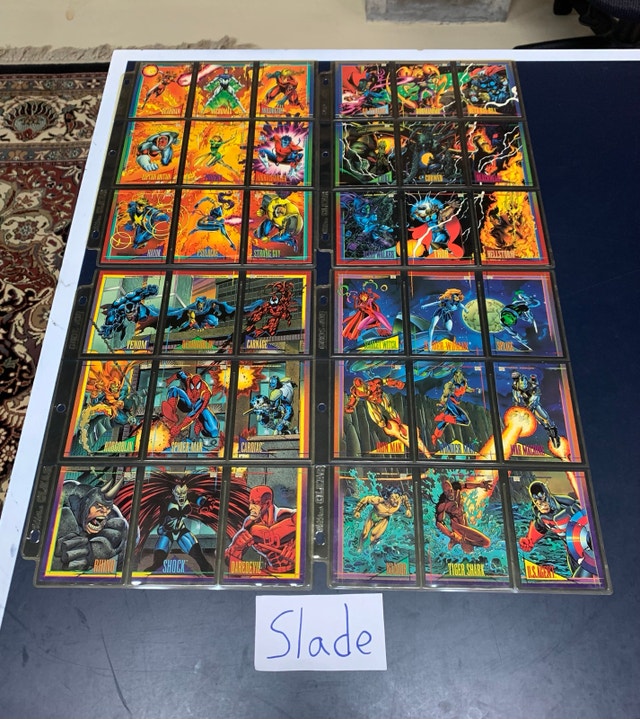 1993 Skybox Marvel Universe Series 4 Cards Complete Set 1-180 - photo 2