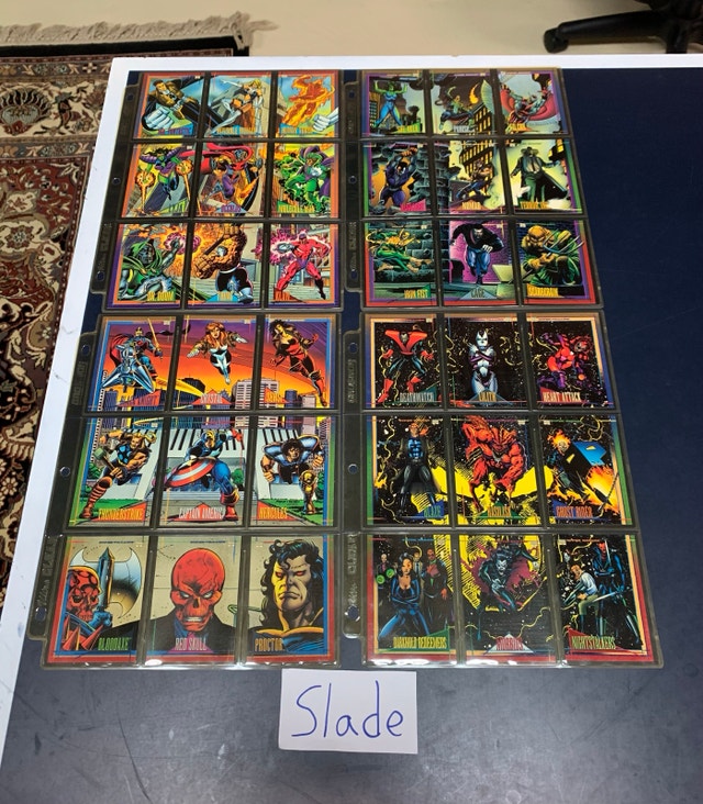 1993 Skybox Marvel Universe Series 4 Cards Complete Set 1-180 - photo 3