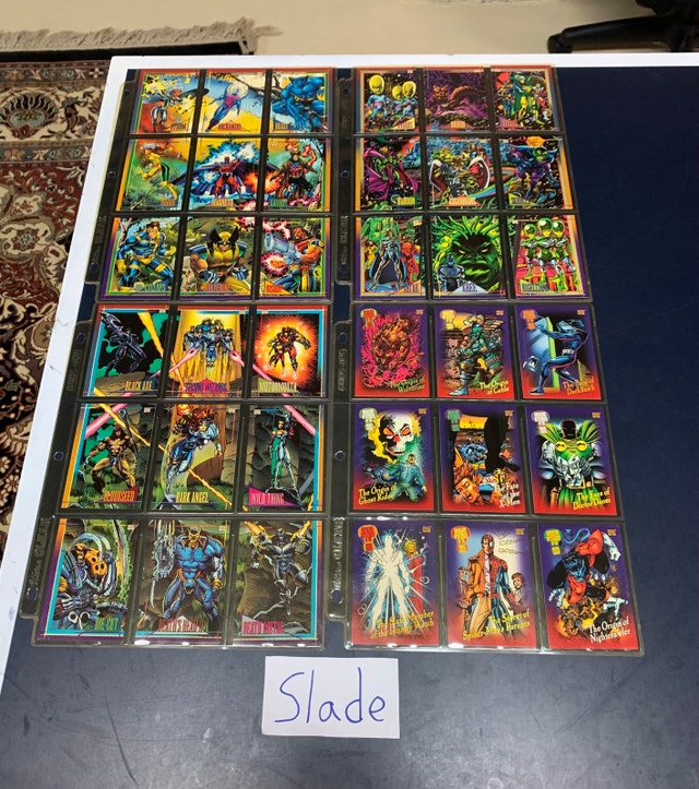 1993 Skybox Marvel Universe Series 4 Cards Complete Set 1-180 - photo 4