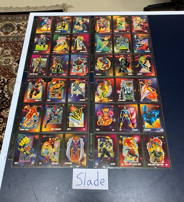 1992 Marvel Impel Super Heroes Card Set 1-200 - photo 2