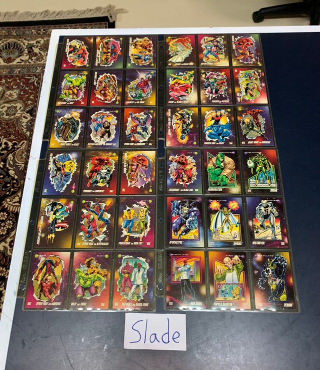 1992 Marvel Impel Super Heroes Card Set 1-200 - photo 3