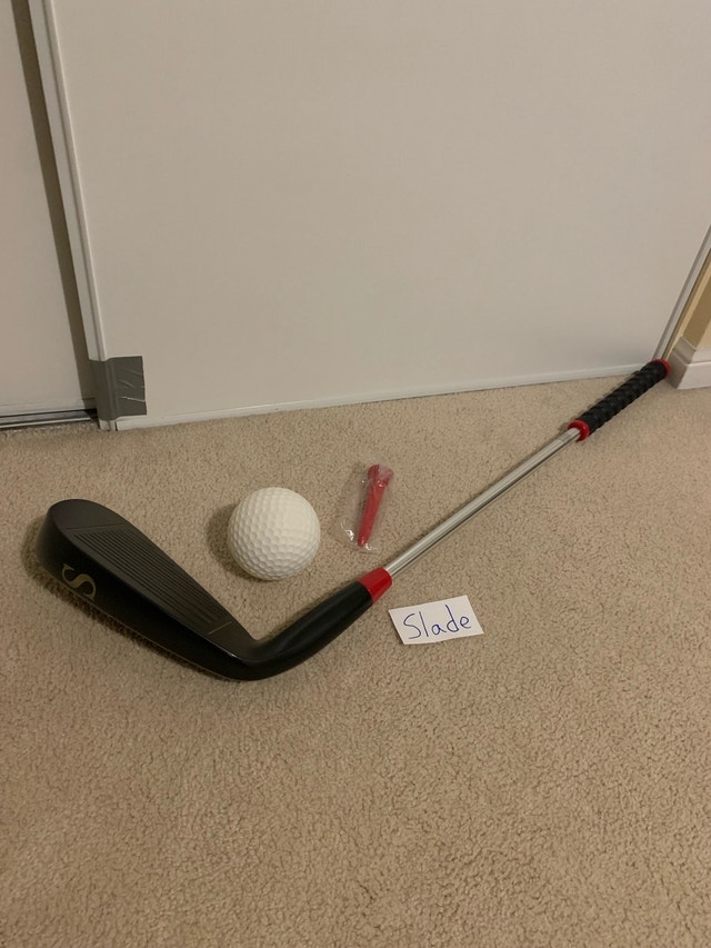 Big Golf Club and Ball - photo 2