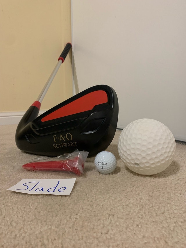 Big Golf Club and Ball - photo 3
