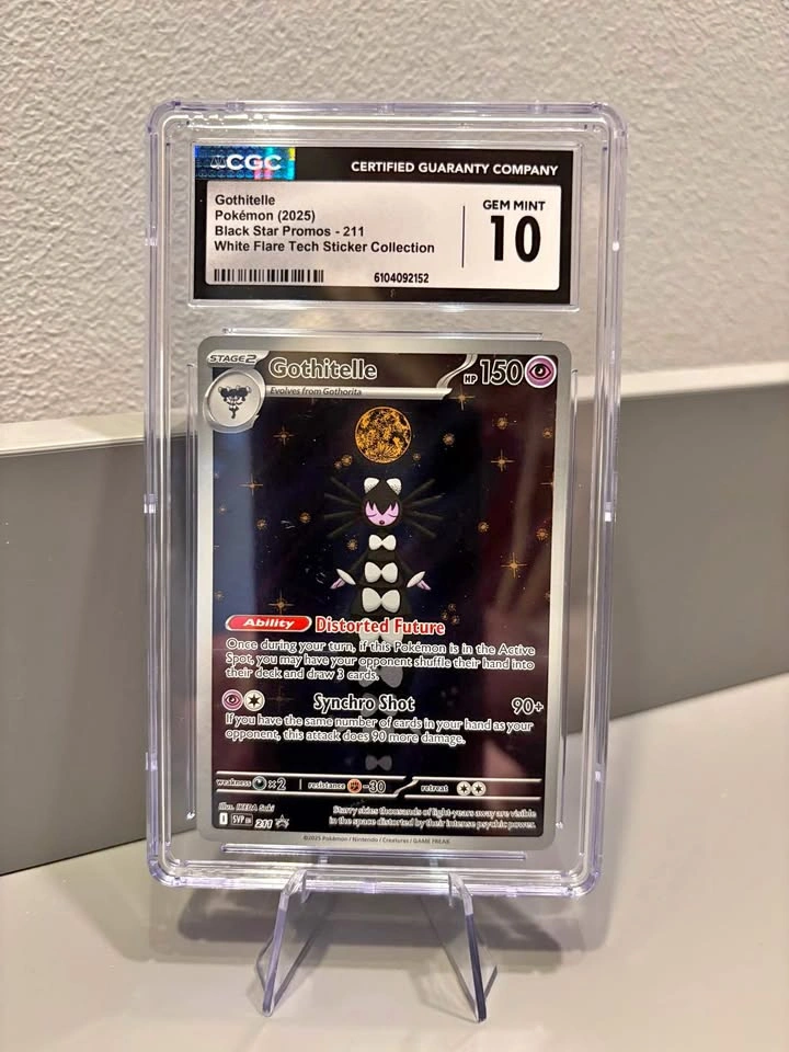 Pokemon CGC GEM MINT 10 - Gothitelle Black Star Promo 🖤