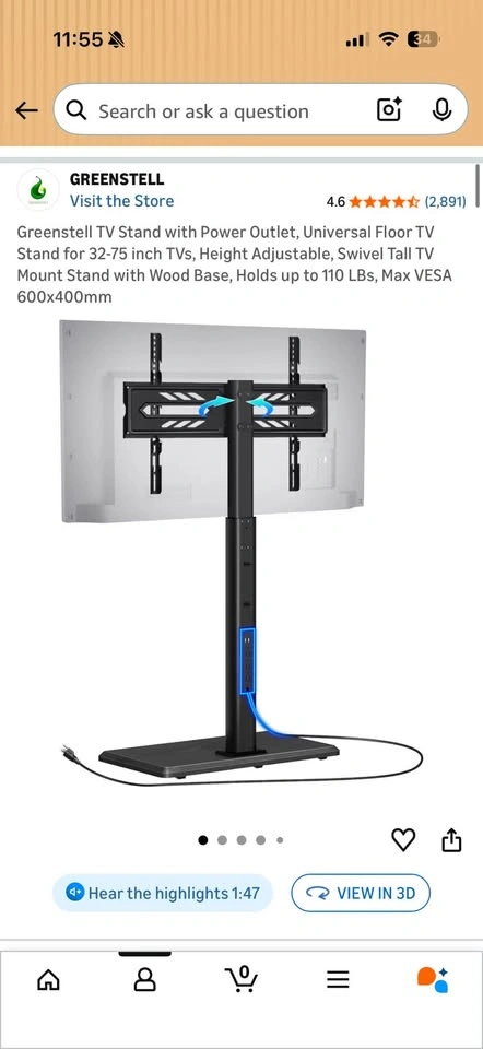 TV Stand 55" - photo 4