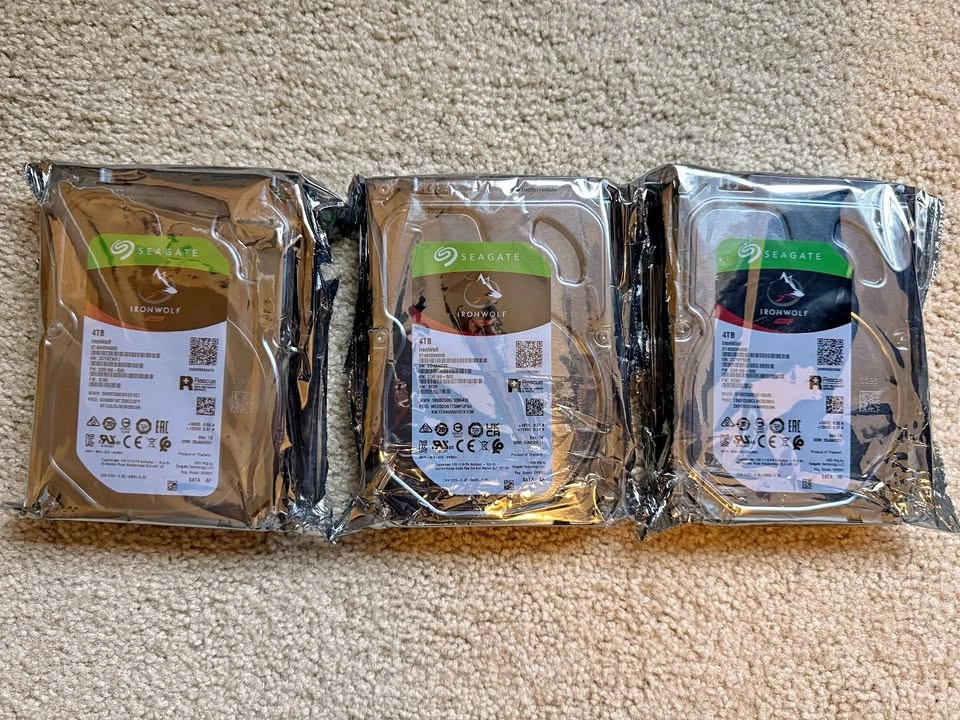 Seagate IronWolf 4TB NAS Internal Hard Drive