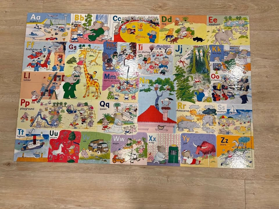 Babar Alphabet Puzzle