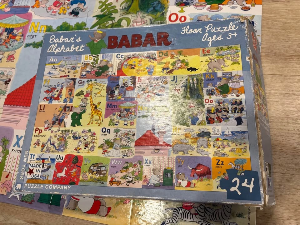 Babar Alphabet Puzzle - photo 2