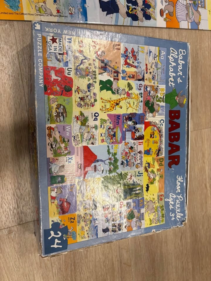 Babar Alphabet Puzzle - photo 4