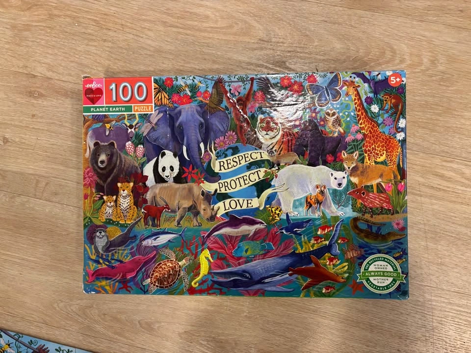 Respect,Protect,Love animal puzzle - photo 2