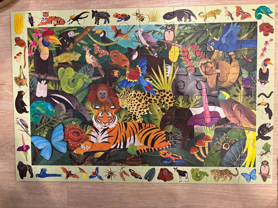 Jungle puzzle