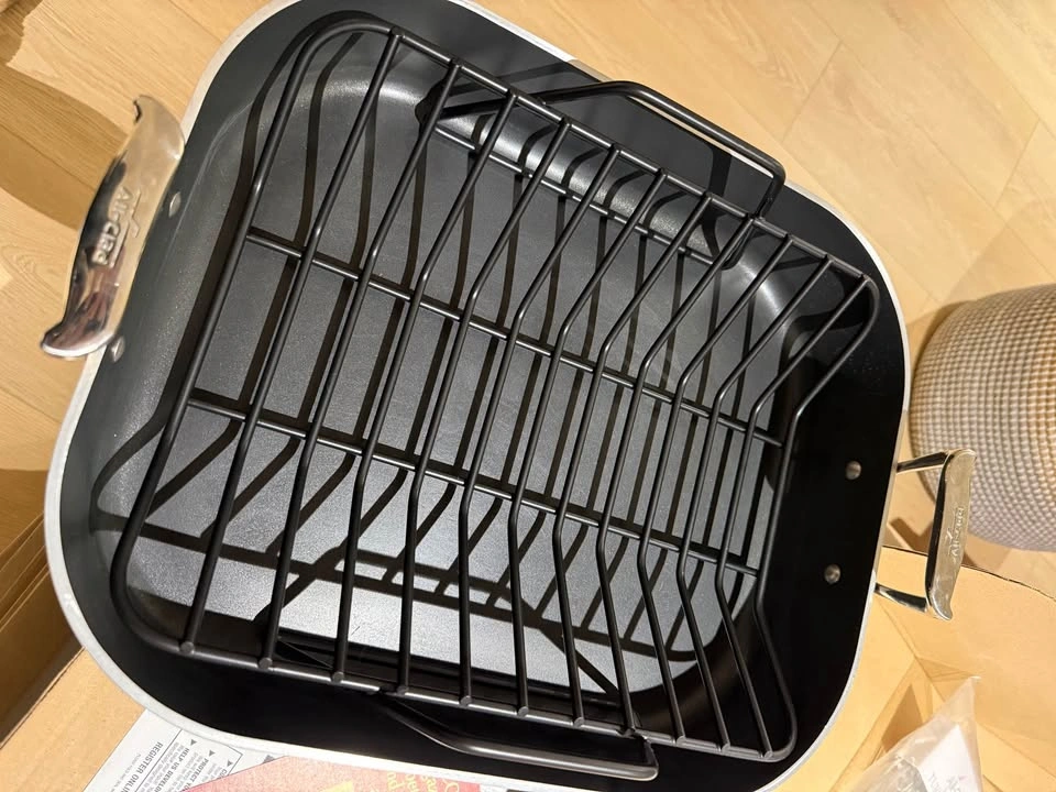 All-Clad Roasting Pan w/ Rack + Turkey Lifters (Large, Complete - photo 2