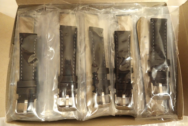 100 Sets Premium Leather Watch Straps Assorted Sizes/Styles - photo 2