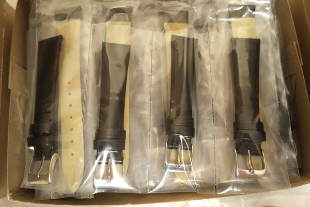 100 Sets Premium Leather Watch Straps Assorted Sizes/Styles - photo 4
