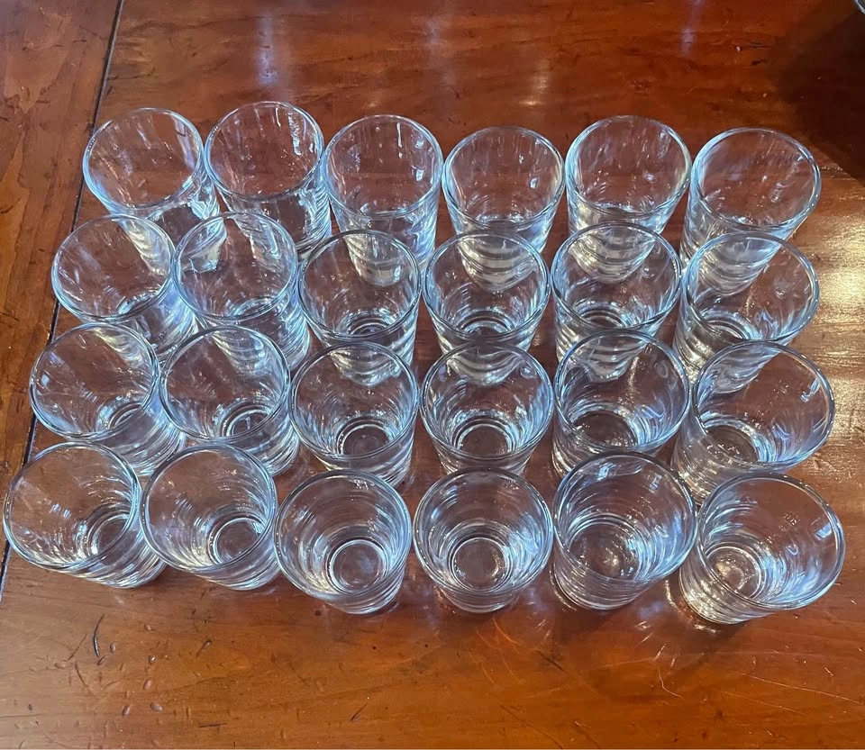 2 Dozen 1 oz Clear Glass Shot Glasses - photo 4