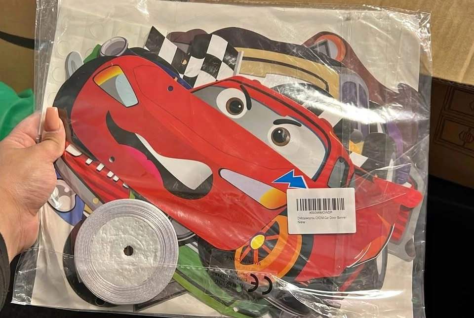Cars door banner