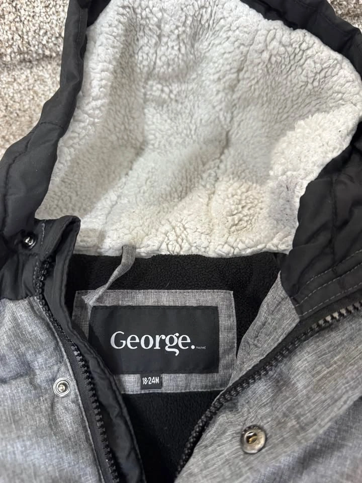 Thick premium quality toddler George winter jacket - 18-24months - photo 2