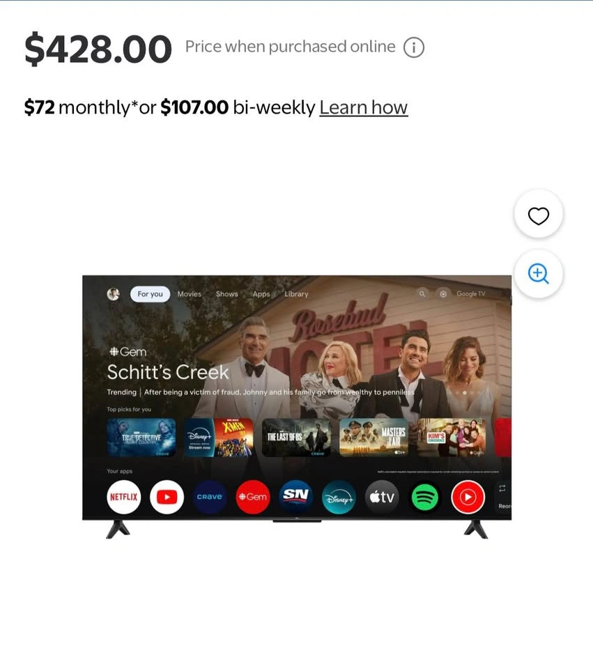 TCL TV Model 50Q6S1F - photo 3