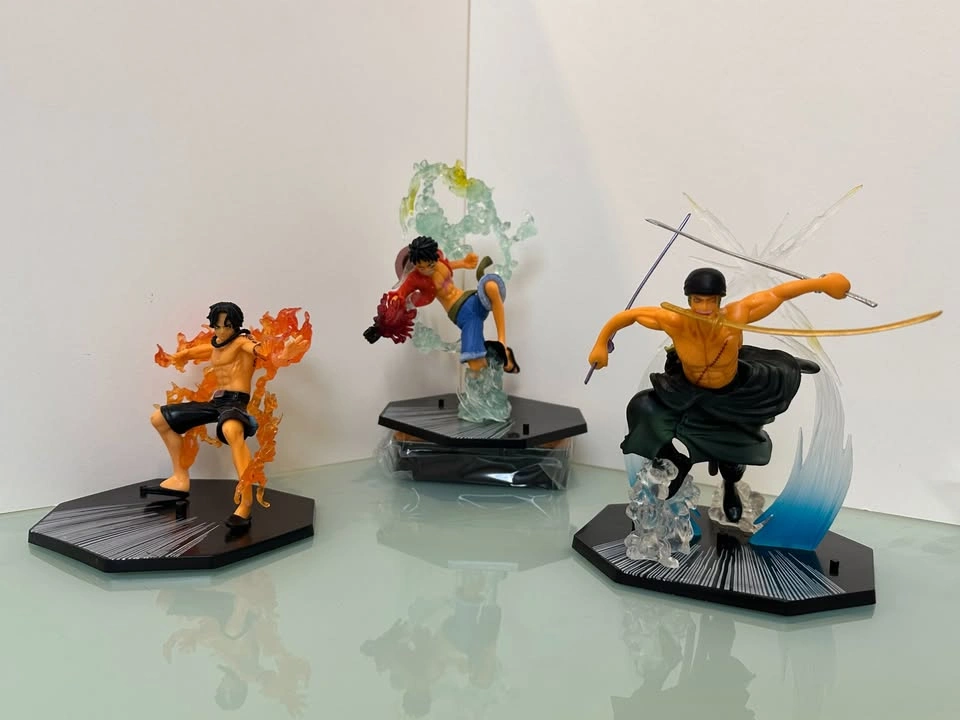 One Piece Figurines - Ace, Luffy, Zoro - photo 2