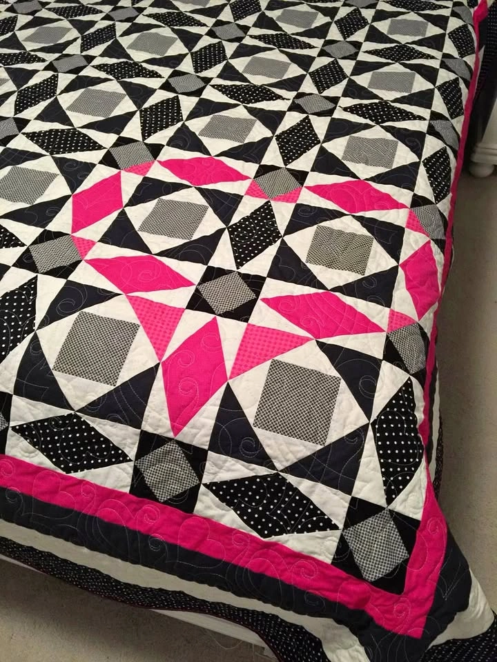 Breast Cancer Handmade Quilt