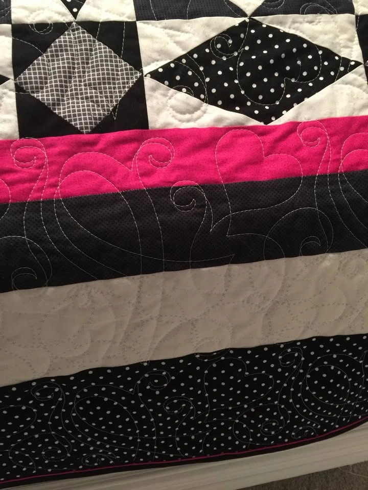 Breast Cancer Handmade Quilt - photo 3